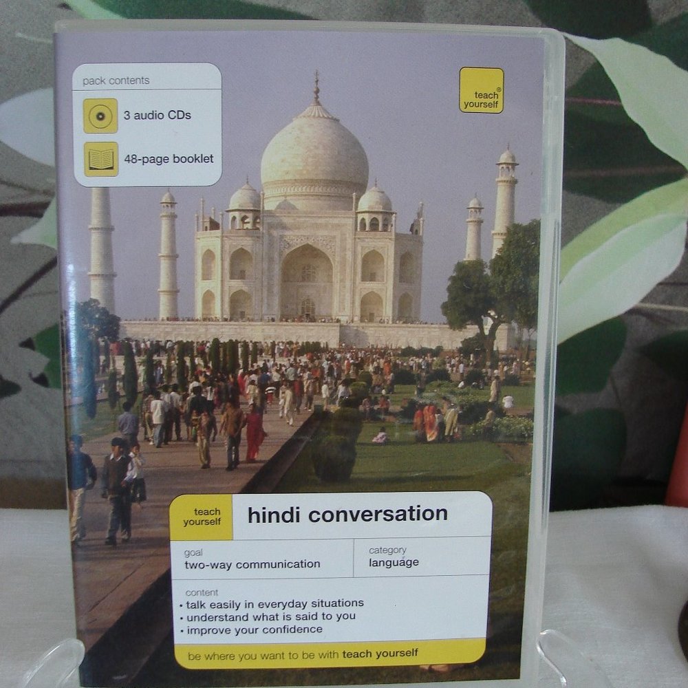 Teach Yourself 3cd Hindi Conversation language set